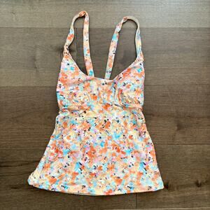 Prana Women's Malloca Tankini Swimsuit Top Impression size XS NWT 2063801